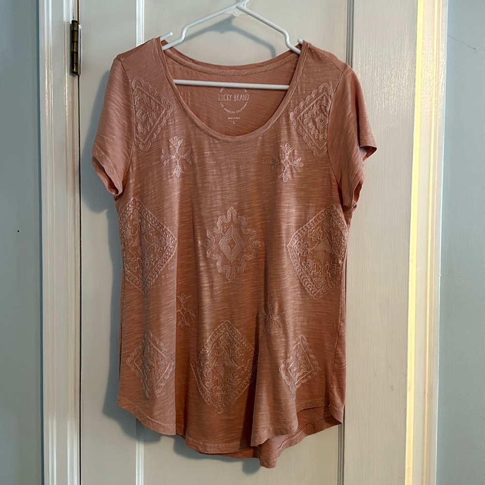 Embroidered top